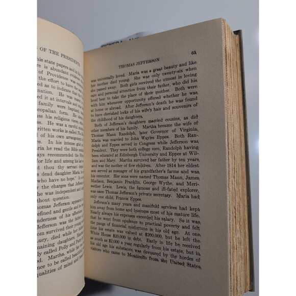 Pen Pictures of the Presidents (1932) - Signed 1st Ed Antique HC - Picture 12 of 12